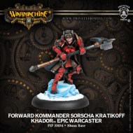 forward kommander sorscha kratikoff khador epic warcaster